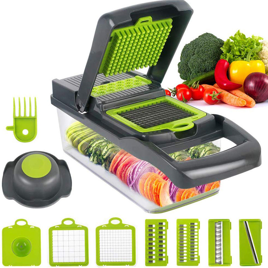 QIAWI ™ – Vegetable Chopper | Easy Veggie Slicer & Food Dicer for Fast Meal Prep