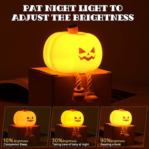 🔥🔥2025 Hot Sale🔥Mischievous Grinning Pumpkin Night Light