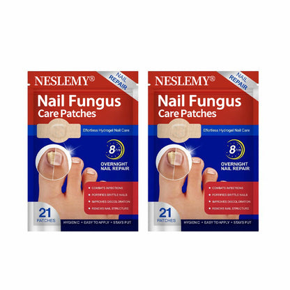 Fungal Nail Patches, 21pcs/box Nail Health Care Patches, Nail Fungus Care Patches, Suitable for Solving Fungal Nails and Other Nail Problems, Nail Supplies, Daily Care Nails Kit Set