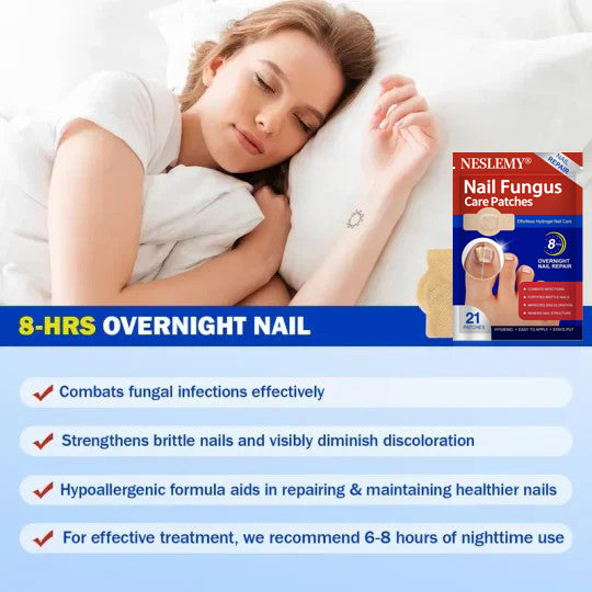 Fungal Nail Patches, 21pcs/box Nail Health Care Patches, Nail Fungus Care Patches, Suitable for Solving Fungal Nails and Other Nail Problems, Nail Supplies, Daily Care Nails Kit Set