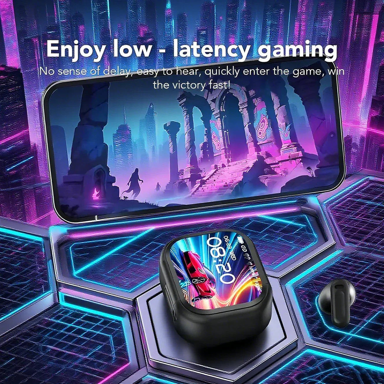 🔥Last 2 Hours:60% OFF!🎧 NE20 Bluetooth 6.0 Earphones