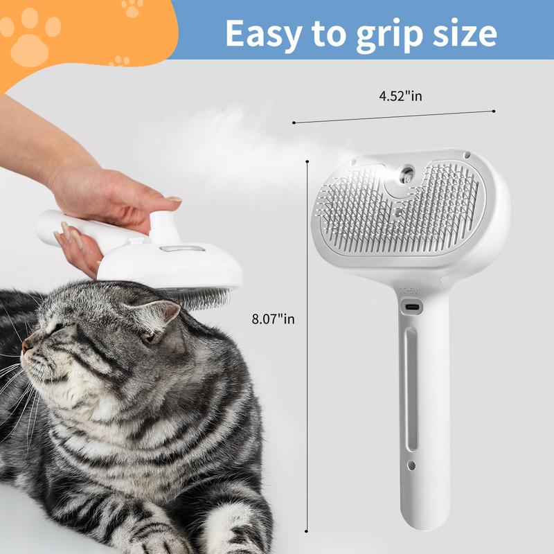 🐾 Pawzioo™ Self-Cleaning Mist Grooming Brush