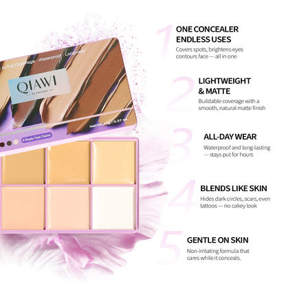 ✨Instant Flawless Coverage Concealer — One-Tap Smoothing for Picture-Perfect Skin