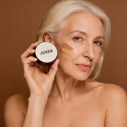 Juxek™ Foundation Cushion | Reduces up to 99% of fine lines for visibly rejuvenated skin.