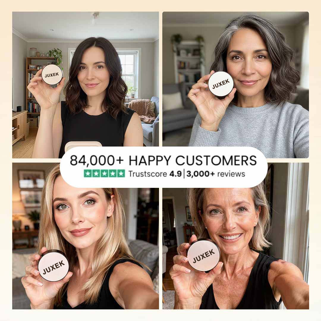 Juxek™ Foundation Cushion | Reduces up to 99% of fine lines for visibly rejuvenated skin.