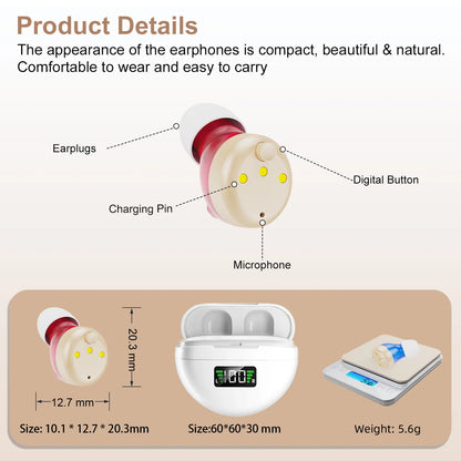 Completely-in-canal  hearing aids