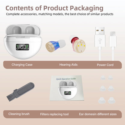 Completely-in-canal  hearing aids