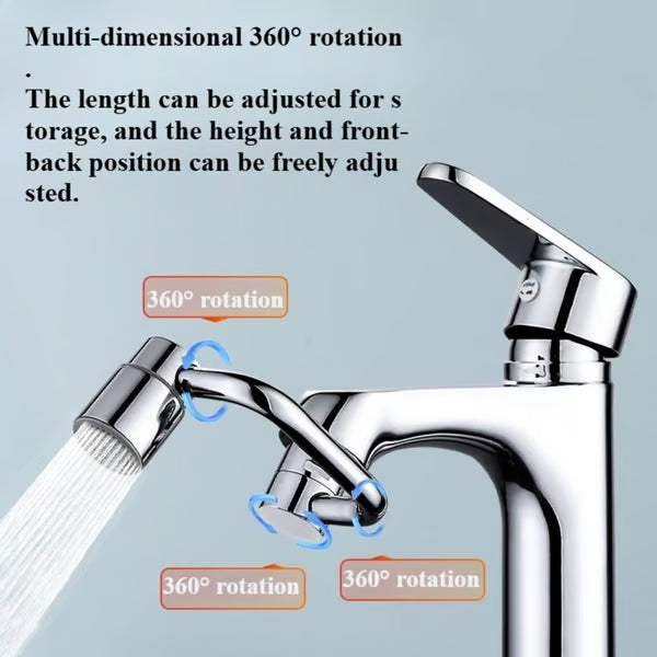 🚰QIAWI™-Rotatable Faucet Aerator Extension