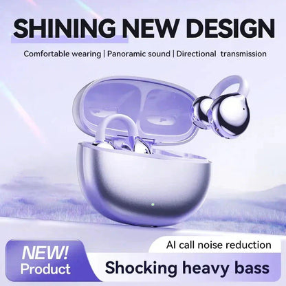 🏆LAST DAY SALE 50% OFF⏰Lightweight Open Ear Clip Bluetooth Headphones